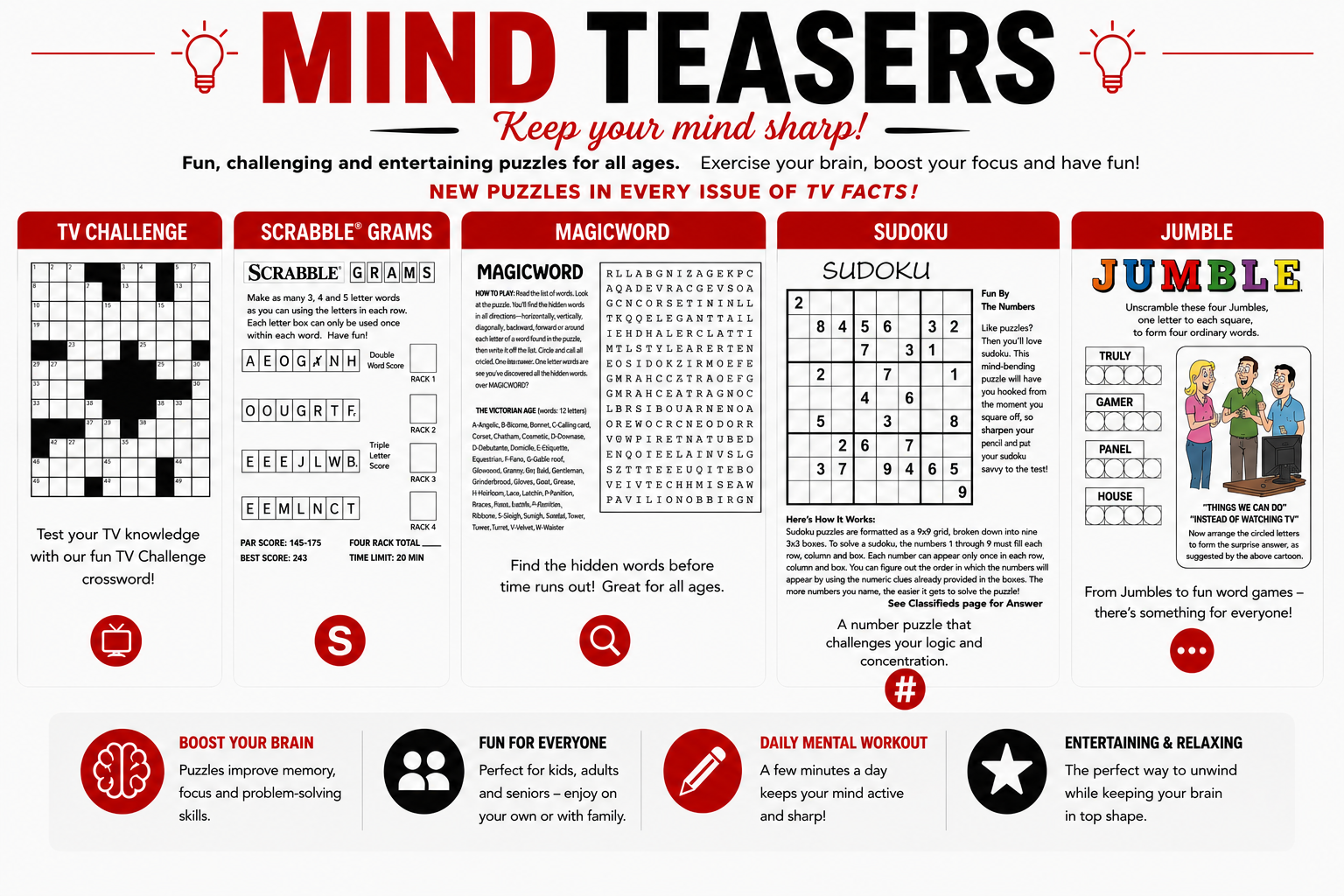 Contests & Games at TV Facts