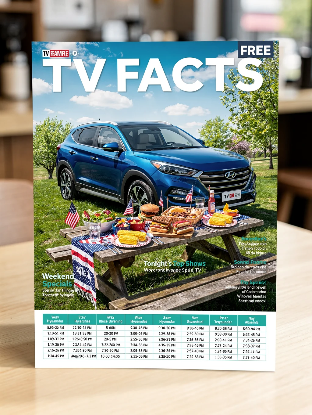 TV Facts Magazine front page for July 19 - August 1, 2026 featuring Steve Harvey for Celebrity Family Feud and Security Dodge Express Lane anniversary oil and service coupons